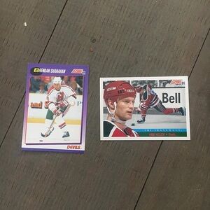 1991 Score hockey card lot- New Jersey